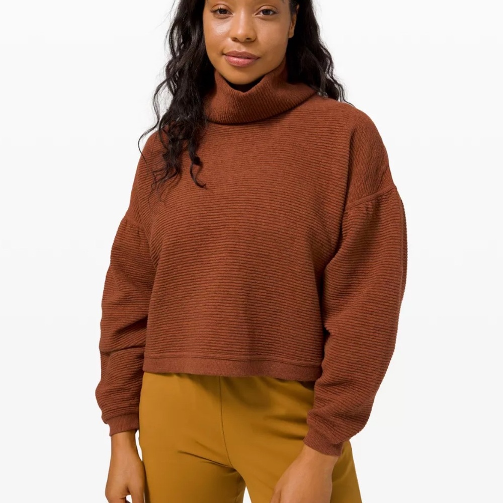 Lululemon Peaceful Movements Pullover Ancient Copper (Large)